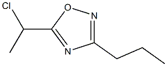 5-(1-CHLOROETHYL)-3-PROPYL-1,2,4-OXADIAZOLE Struktur