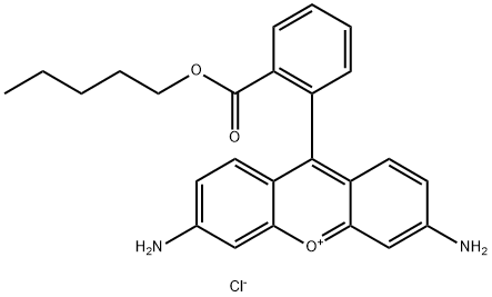 amyl rhodamine Struktur