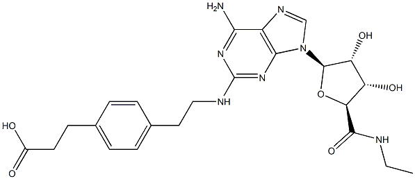 CGS 21680 Struktur