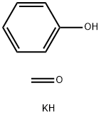 Formaldehyde, polymer with phenol, potassium salt Struktur