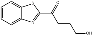 1-Butanone,1-(2-benzothiazolyl)-4-hydroxy-(9CI) Struktur