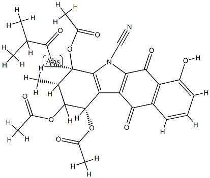 3-O-isobutyrylkinamycin C Struktur