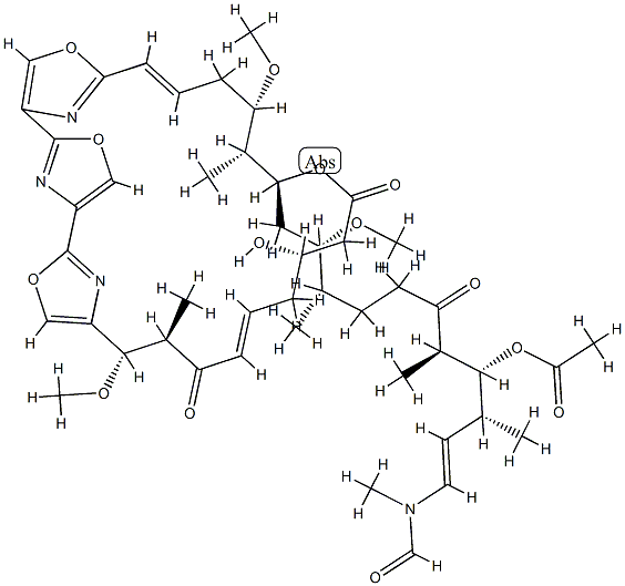 (-)-Mycalolide A Struktur