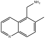 1-(6-methyl-5-quinolinyl)methanamine(SALTDATA: FREE) Struktur