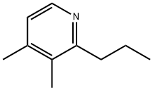 Pyridine,3,4-dimethyl-2-propyl-(9CI) Struktur