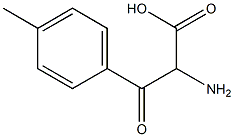 Phenylalanine,  4-methyl--bta--oxo- Struktur