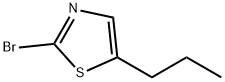 2-BroMo-5-(N-propyl)thiazole Struktur