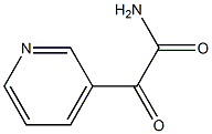 3-Pyridineacetamide,alpha-oxo-(9CI) Struktur