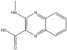 2-Quinoxalinecarboxylicacid,3-(methylamino)-(9CI) Struktur