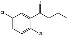 1-Butanone, 1-(5-chloro-2-hydroxyphenyl)-3-Methyl- Struktur