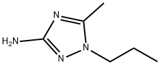 5-methyl-1-propyl-1H-1,2,4-triazol-3-amine(SALTDATA: FREE) Struktur