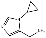 1-(1-cyclopropyl-1H-imidazol-5-yl)methanamine(SALTDATA: 2HCl) Struktur