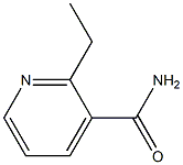 3-Pyridinecarboxamide,2-ethyl-(9CI) Struktur