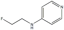 4-Pyridinamine,N-(2-fluoroethyl)-(9CI) Struktur