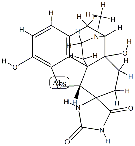 oxymorphone-6-spirohydantoin Struktur