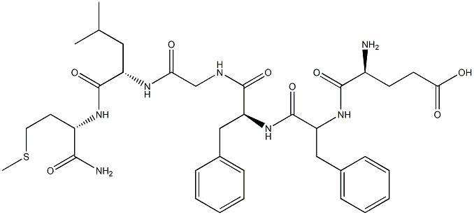 substance P (6-11), Glu(6)- Struktur