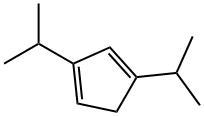 1,3-Cyclopentadiene,1,3-bis(1-methylethyl)-(9CI) Struktur