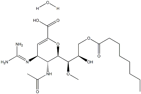 Laninamivir Octanoate Hydrate Struktur