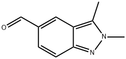 2,3-Dimethyl-2H-Indazole-5-Carbaldehyde(WX624078) Struktur