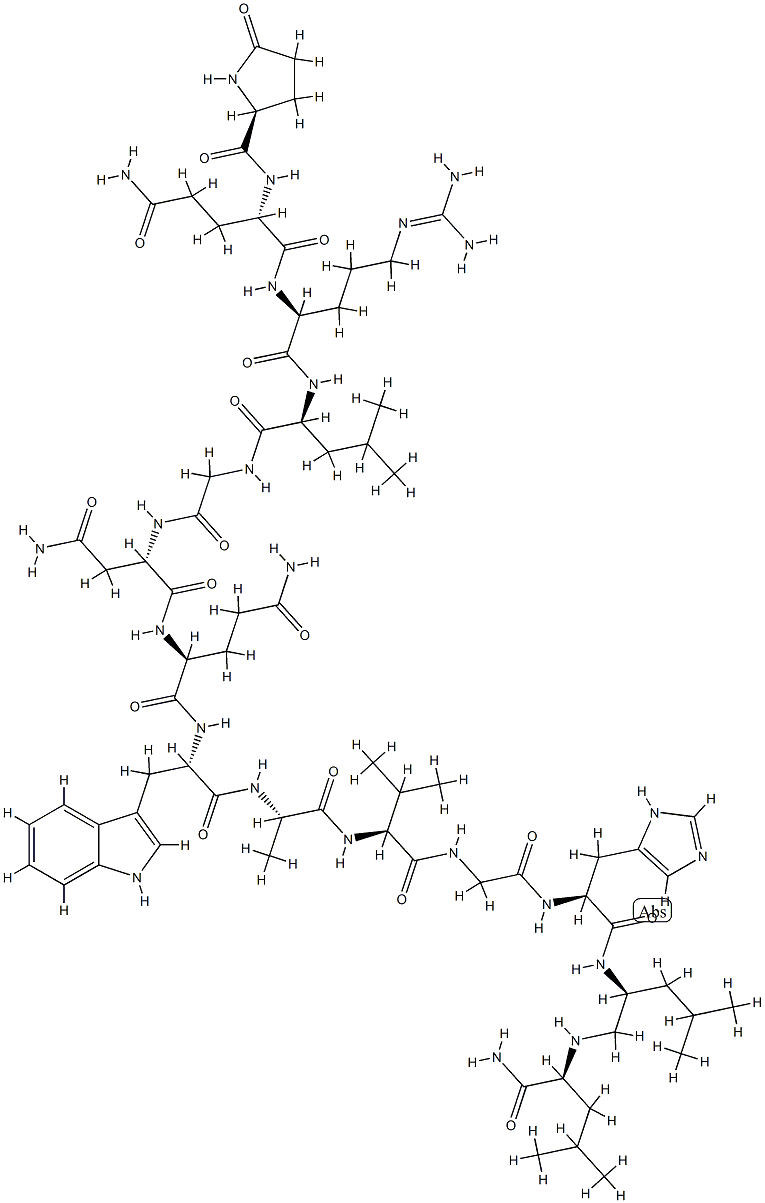 bombesin, Psi(13,14)-Leu(14)- Struktur