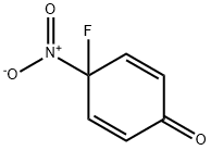 2,5-Cyclohexadien-1-one,4-fluoro-4-nitro-(9CI) Struktur