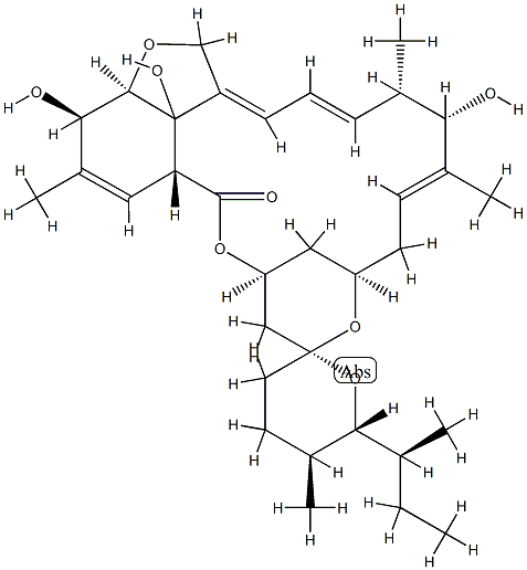 Ivermectin aglycone Struktur