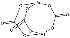 arsenous carbonate Struktur