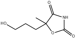 2,4-Oxazolidinedione,5-(3-hydroxypropyl)-5-methyl-(9CI) Struktur