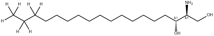 D-erythro-sphinganine-d7 Struktur