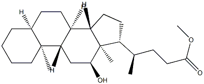 12α-Hydroxy-5β-cholan-24-oic acid methyl ester