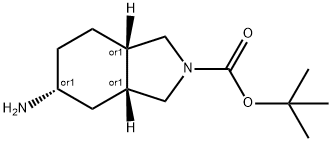 Racemic-(3aR,5R,7aS)-tert-butyl 5-aminohexahydro-1H-isoindole-2(3H)-carboxylate(WX110209) Struktur