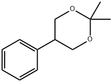 1,3-Dioxane,2,2-dimethyl-5-phenyl-(9CI) Struktur