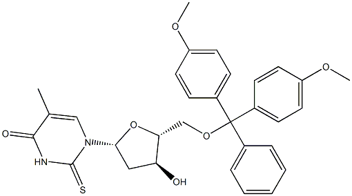 5'-DMTr-2-thio-thyMidine|5'-O-[二(4-甲氧基苯基)苯基甲基]-2-硫代胸苷