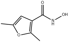 3-Furancarboxamide,N-hydroxy-2,5-dimethyl-(9CI) Struktur