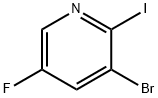 3-Bromo-5-fluoro-2-iodo-pyridine Struktur