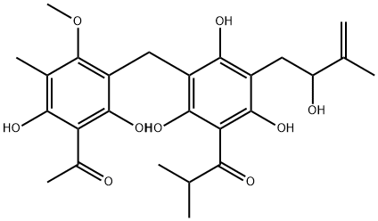 isomallotolerin Struktur