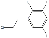 1-(2-chloroethyl)-2,3,5-trifluorobenzene Struktur