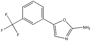 5-(3-TRIFLUOROMETHYL-PHENYL)-OXAZOL-2-AMINE Struktur