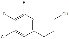 3-(3-Chloro-4,5-difluoro-phenyl)-propan-1-ol Struktur