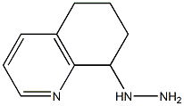 5,6,7,8-Tetrahydro-quinolin-8-ylhydrazine Struktur