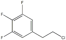 5-(2-chloroethyl)-1,2,3-trifluorobenzene Struktur