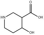 3-Piperidinecarboxylicacid,4-hydroxy-(9CI) Struktur