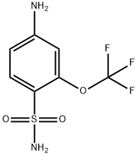 4-AMino-2-(trifluoroMethoxy)benzenesulfonaMide Struktur