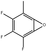 7-Oxabicyclo[4.1.0]hepta-1,3,5-triene,2,3,4-trifluoro-5-methyl-(9CI) Struktur