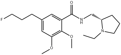 5-fluoropropylepidepride Struktur