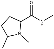 2-Pyrrolidinecarboxamide,N,1,5-trimethyl-(9CI) Struktur