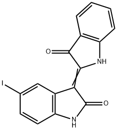 5'-iodoindirubin Struktur