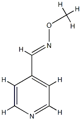 4-Pyridinecarboxaldehyde,O-methyloxime,[C(E)]-(9CI) Struktur