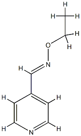 4-Pyridinecarboxaldehyde,O-ethyloxime,[C(E)]-(9CI) Struktur