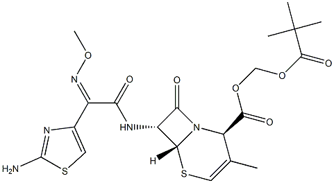 2-Cefetamet Pivoxil Struktur